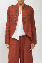 Giacca in lino in stile "Napoleone"