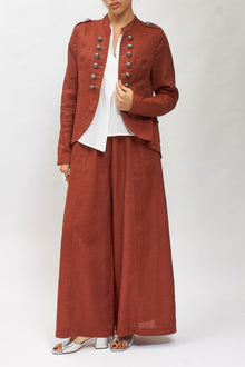 Giacca in lino in stile "Napoleone"