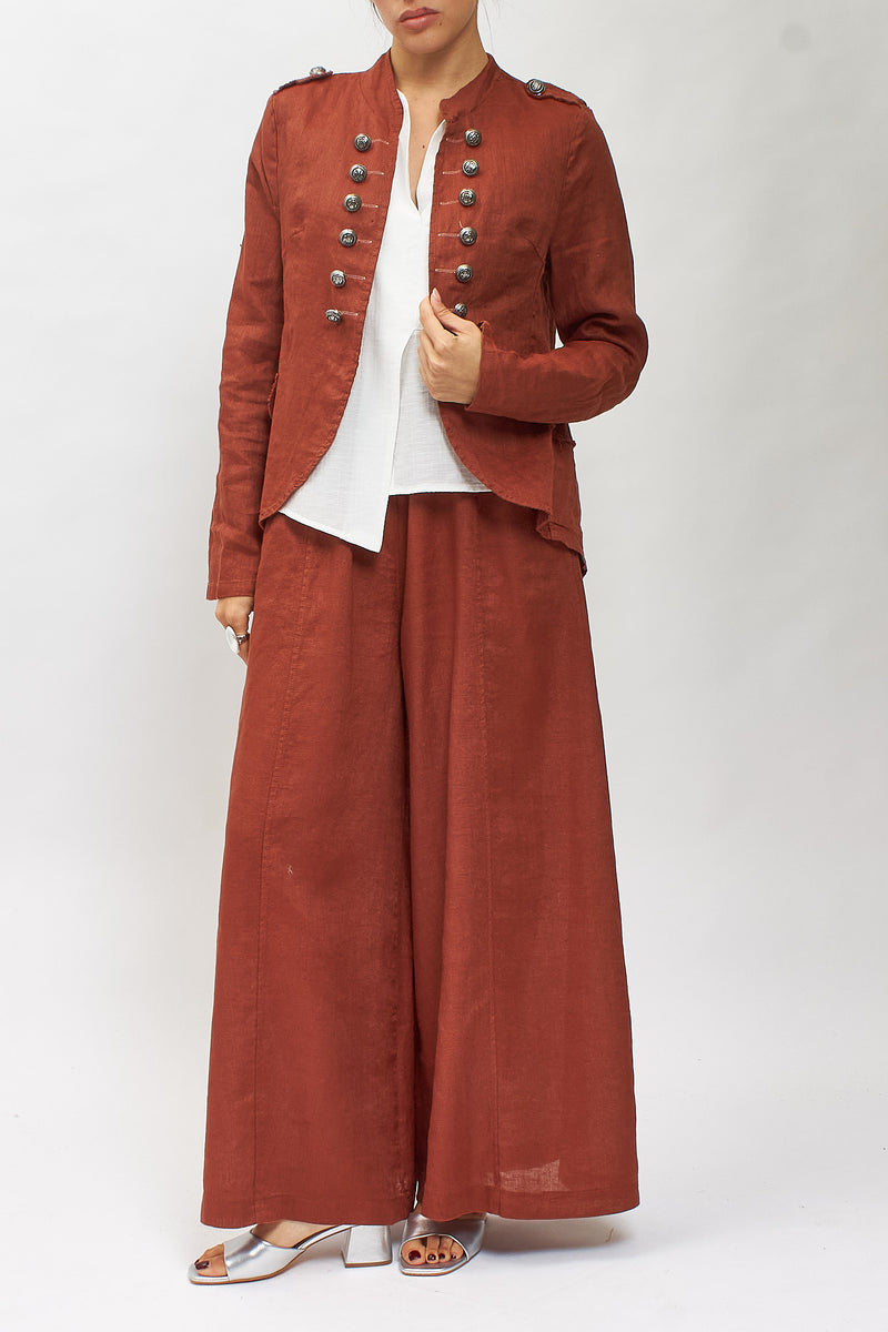 Giacca in lino in stile "Napoleone"