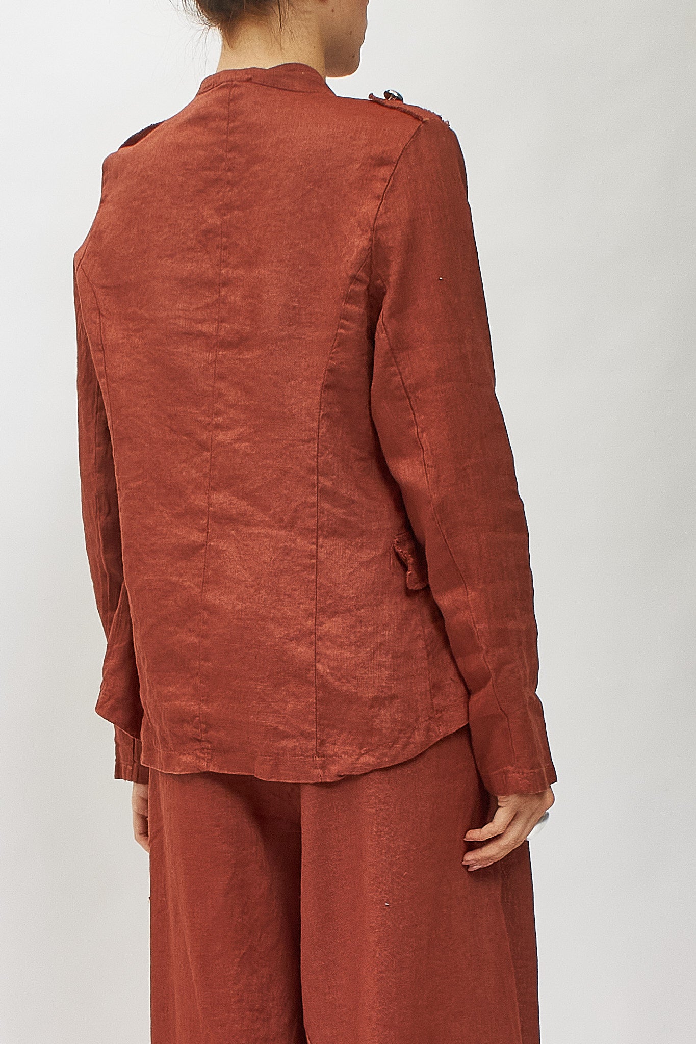 Giacca in lino in stile "Napoleone"