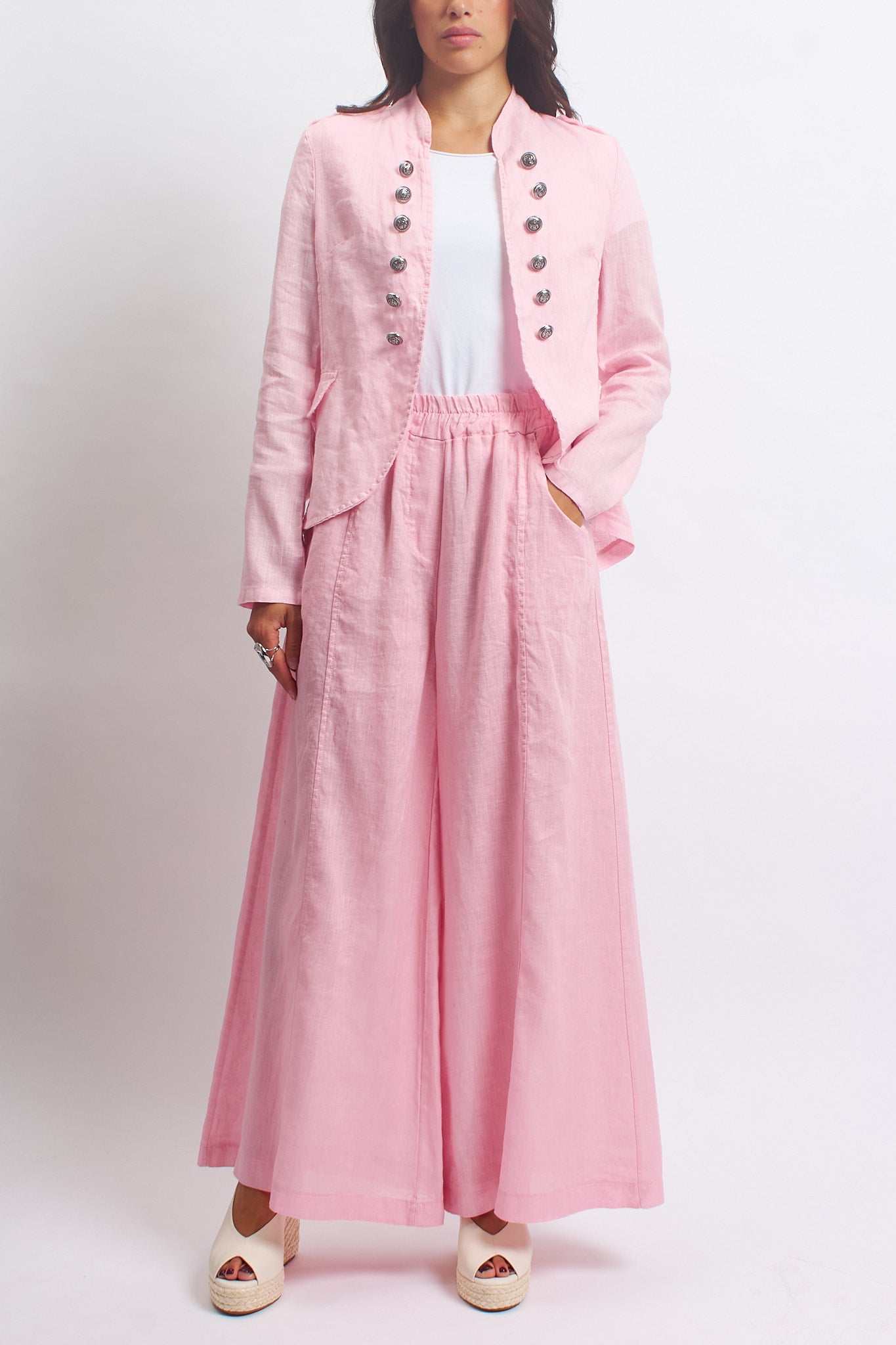 Giacca in lino in stile "Napoleone"