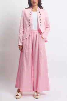 Giacca in lino in stile "Napoleone"