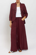 Giacca in lino in stile "Napoleone"