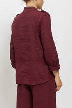 Giacca in lino in stile "Napoleone"