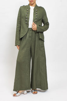 Giacca in lino in stile "Napoleone"