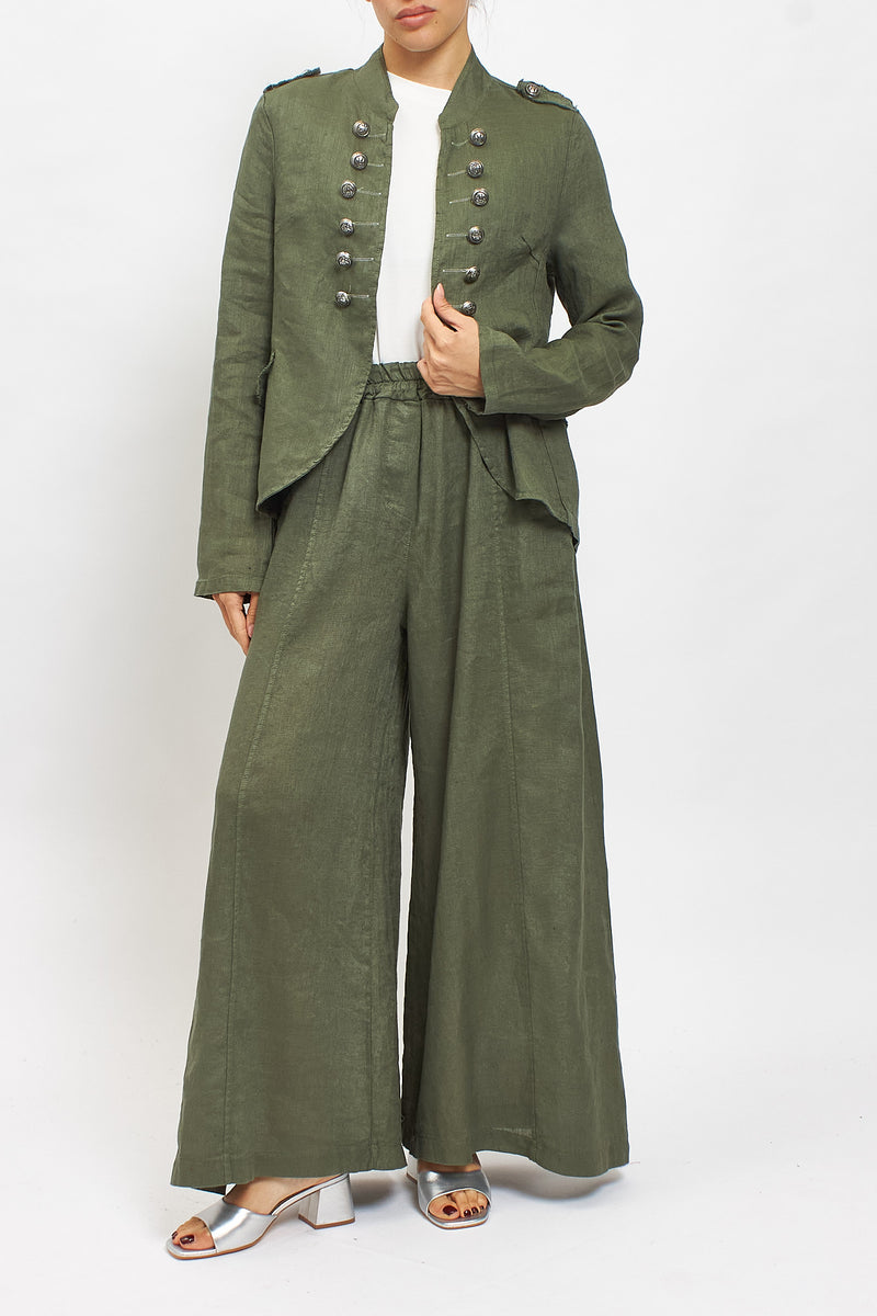Giacca in lino in stile "Napoleone"