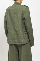 Giacca in lino in stile "Napoleone"