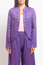 Giacca in lino in stile "Napoleone"