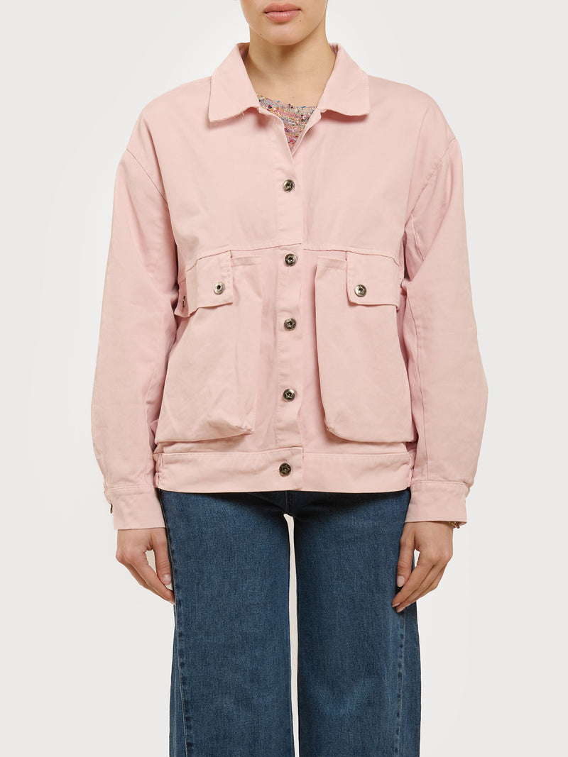 Giacca in cotone oversize