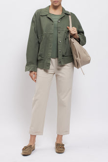 Giacca in cotone oversize