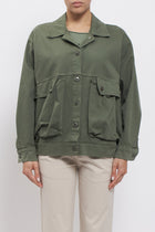 Giacca in cotone oversize