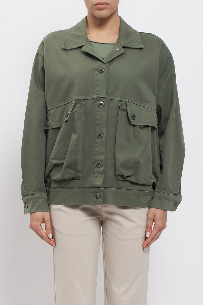 Giacca in cotone oversize