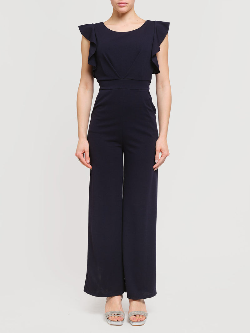 Tuta con maniche volant