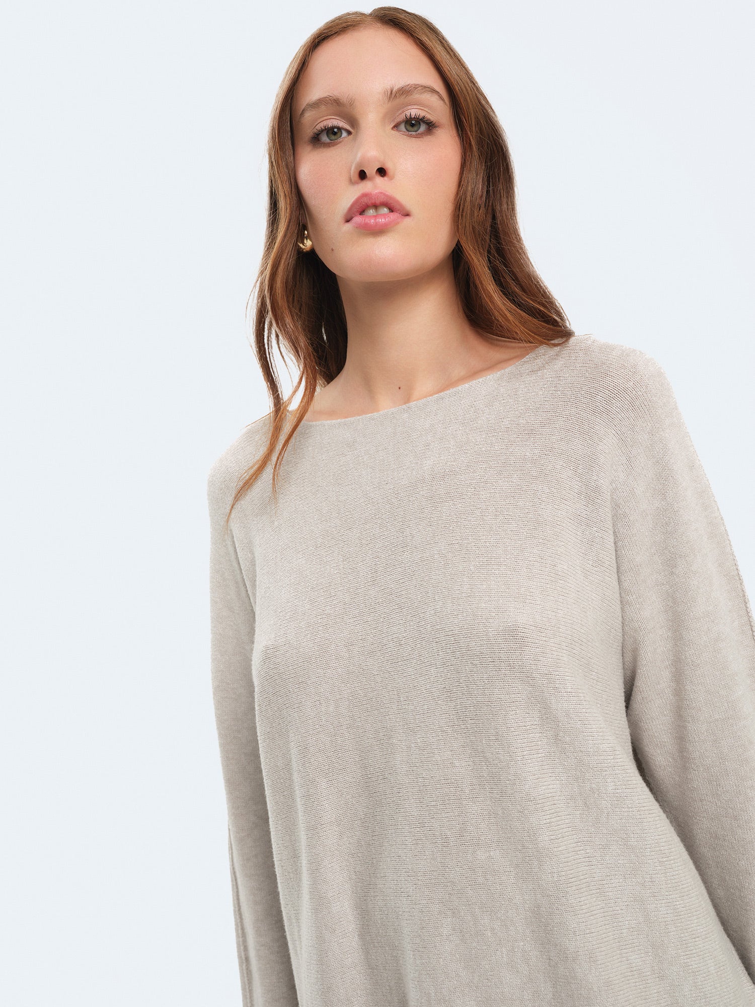 Maglia over girocollo