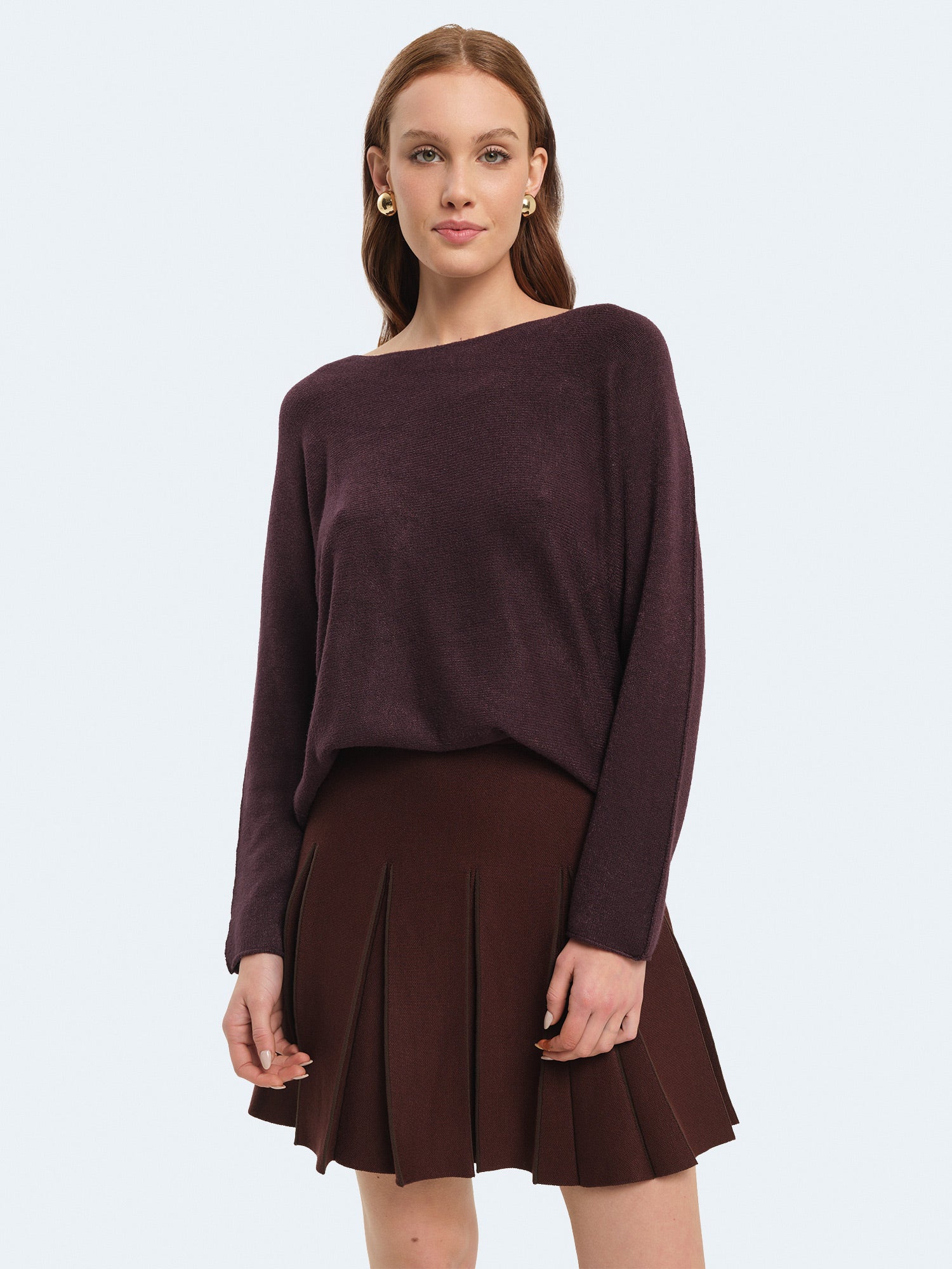 Maglia over girocollo