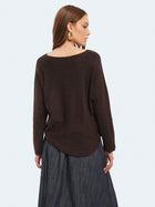 Maglia over girocollo