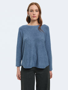 Maglia over girocollo