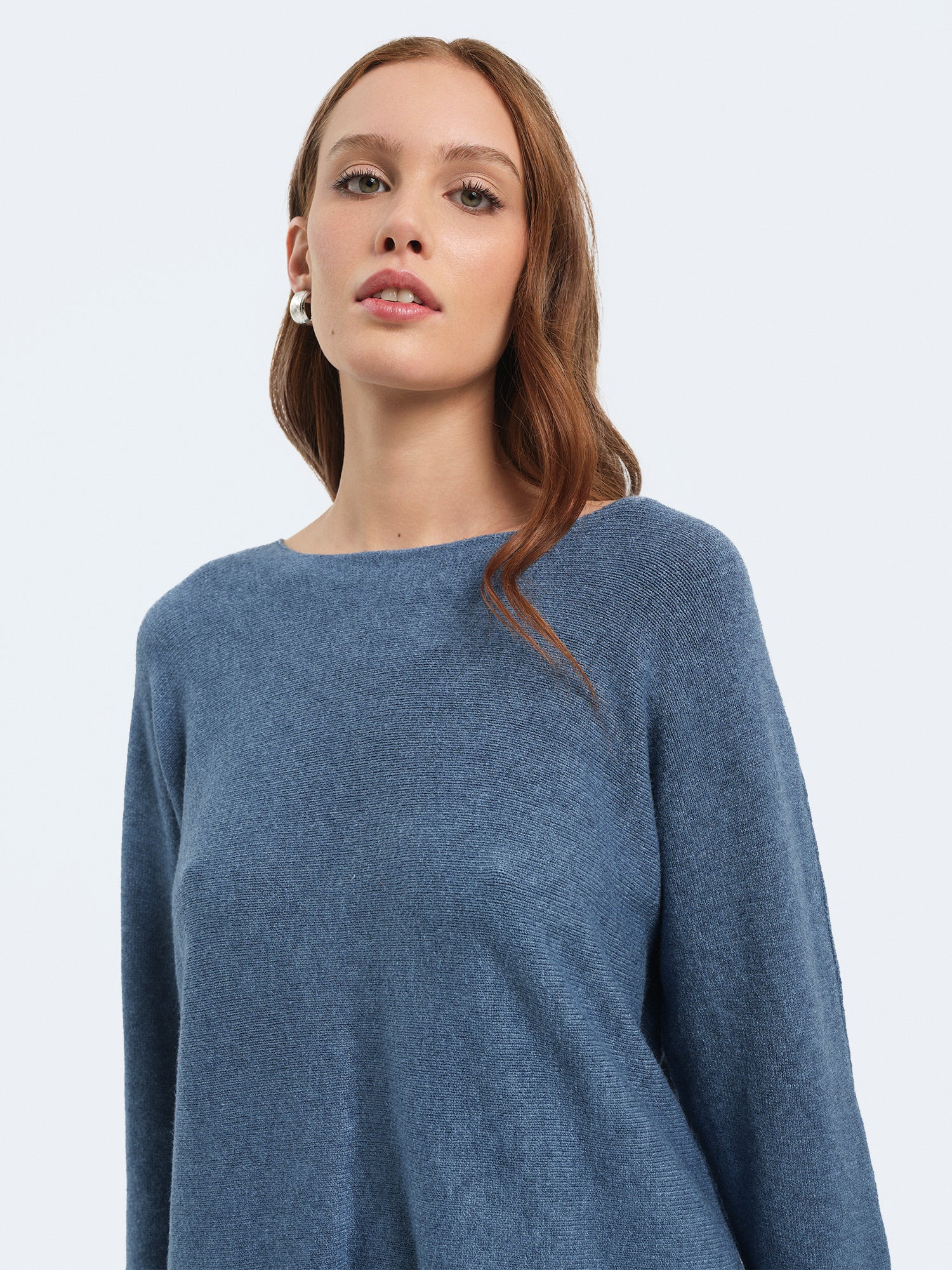 Maglia over girocollo