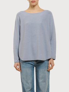 Maglia con collo a barca