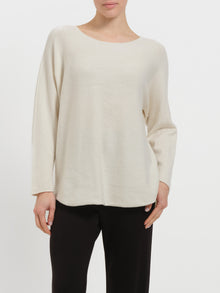 Maglia con collo a barca