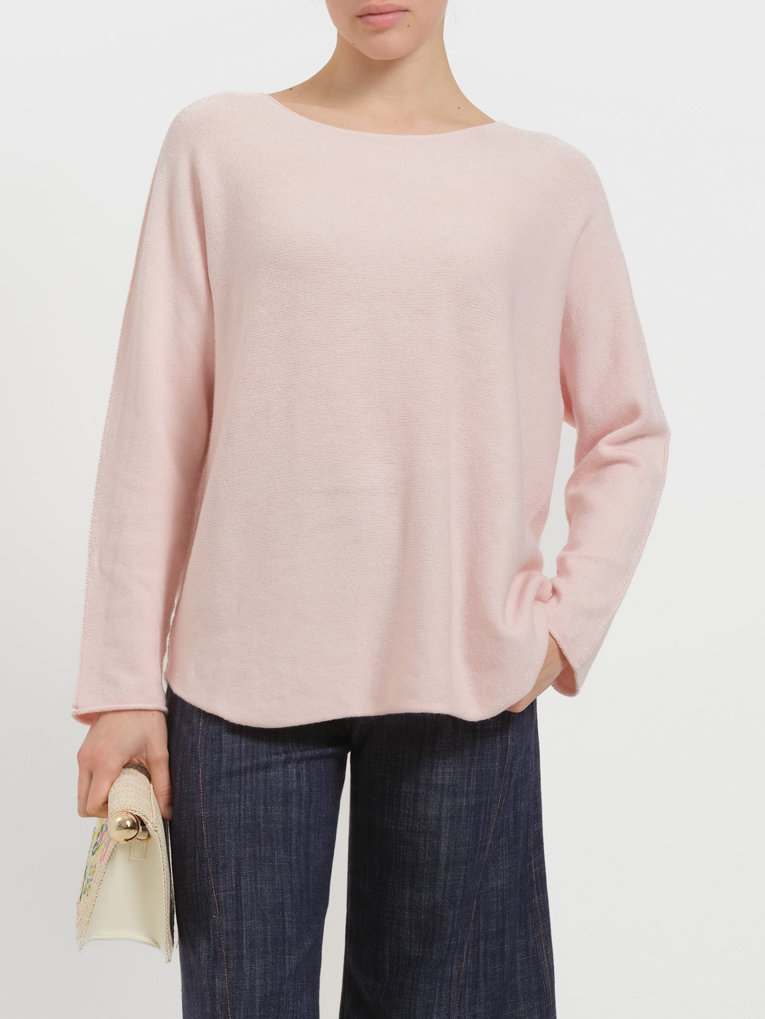 Maglia con collo a barca