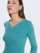 Maglia con scollo a V