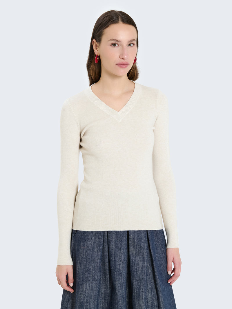 Maglia con scollo a V