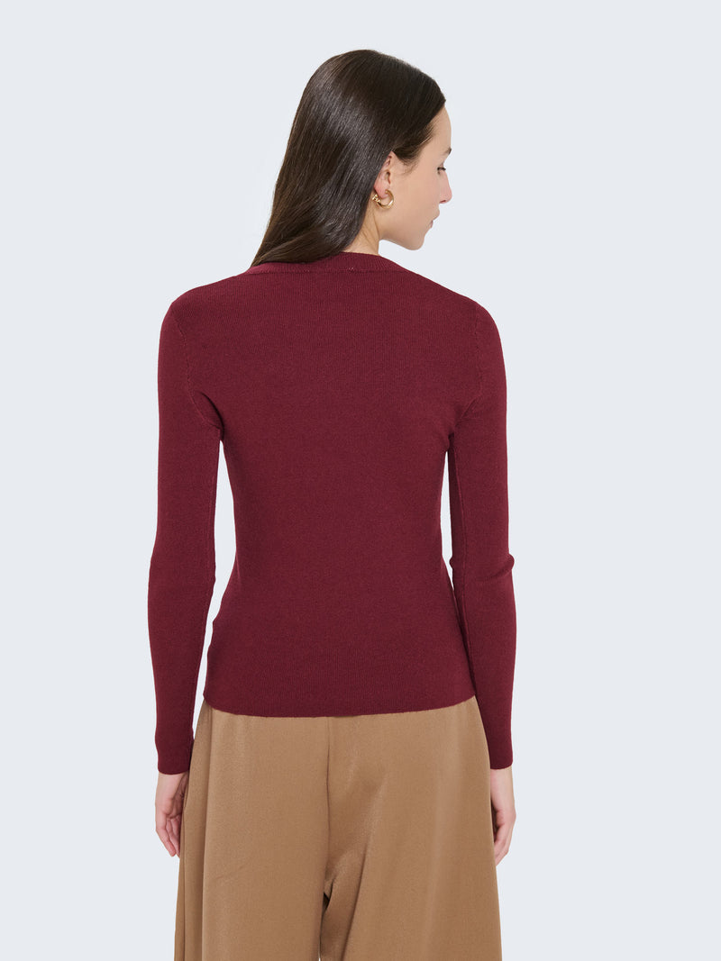 Maglia con scollo a V