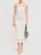 Abito midi in pizzo