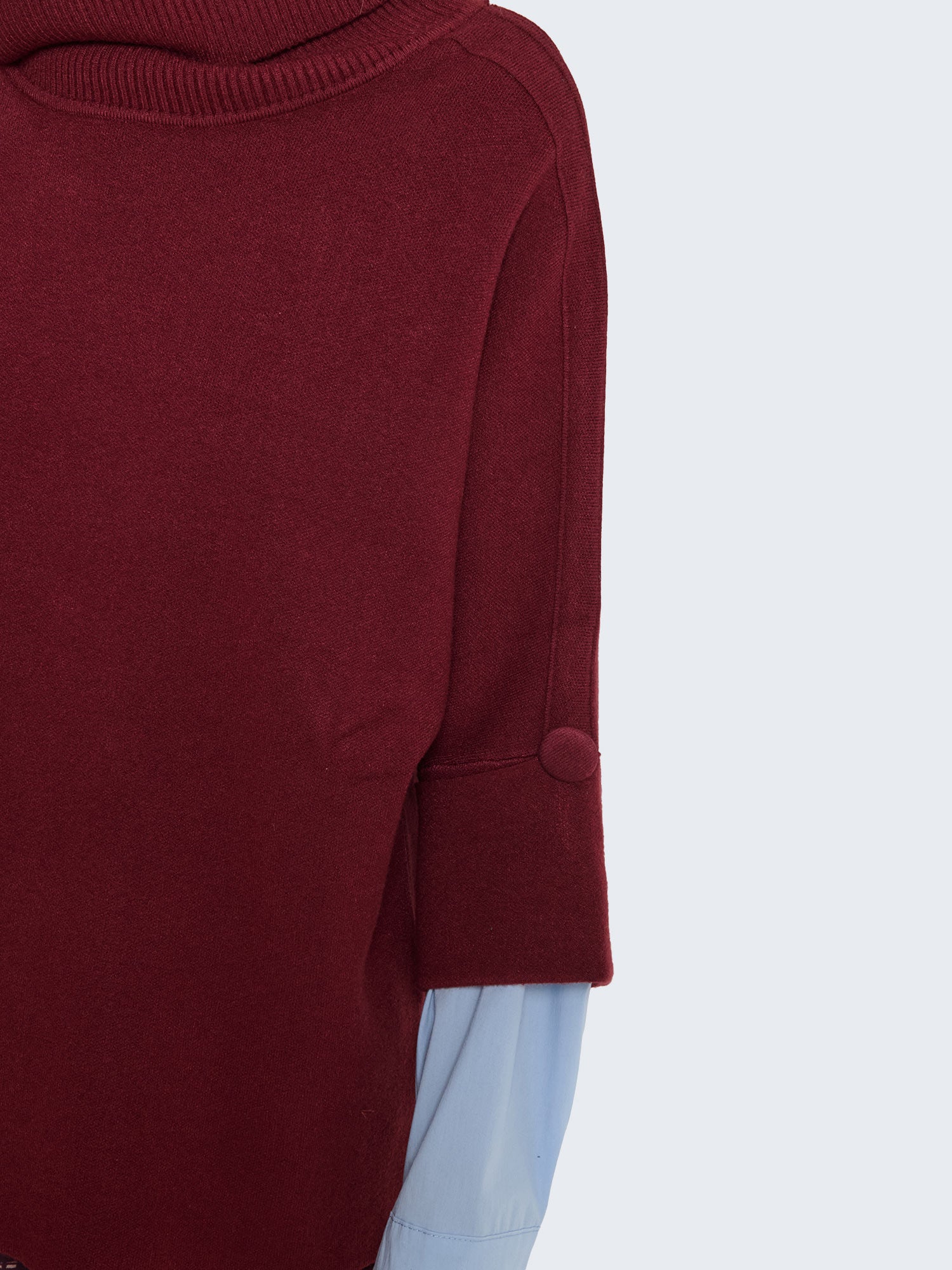 Maglia oversize a collo alto