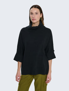 Maglia oversize a collo alto