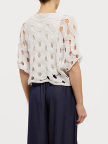 Maglia traforata onde