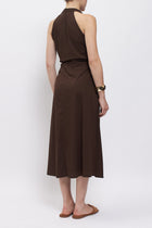 Abito midi con coulisse