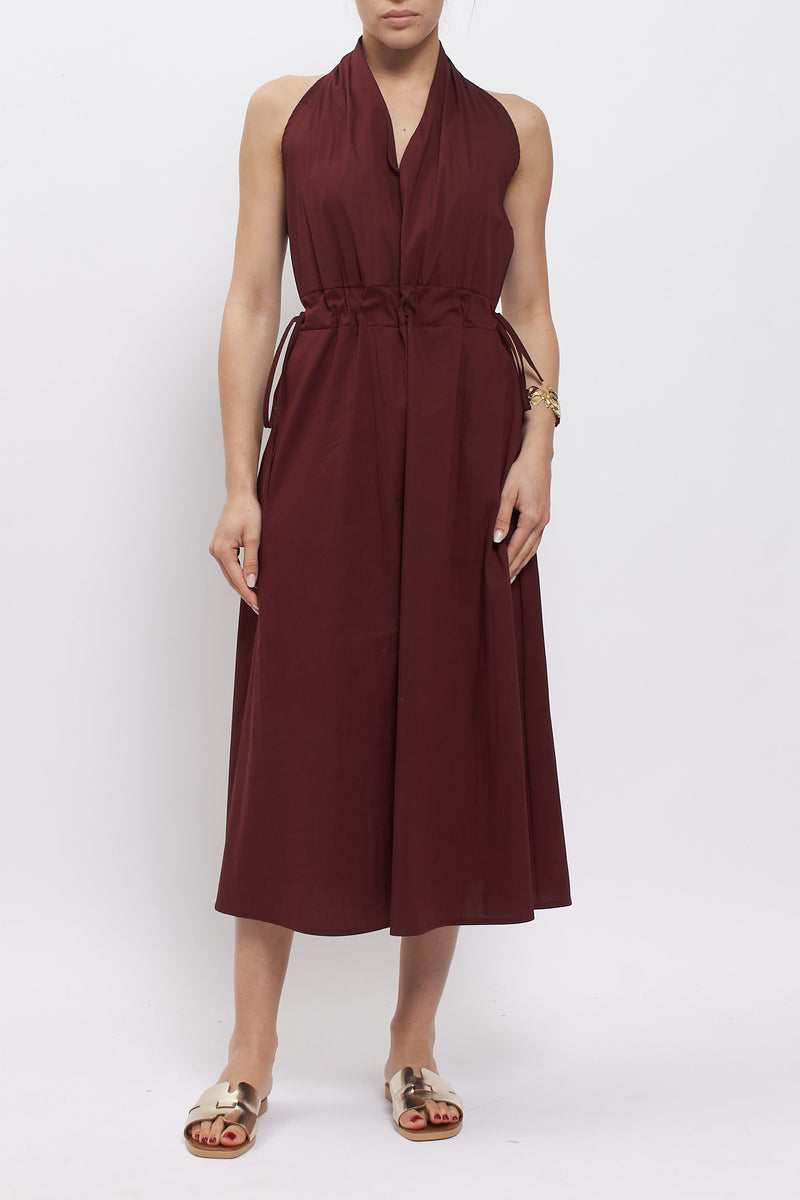 Abito midi con coulisse