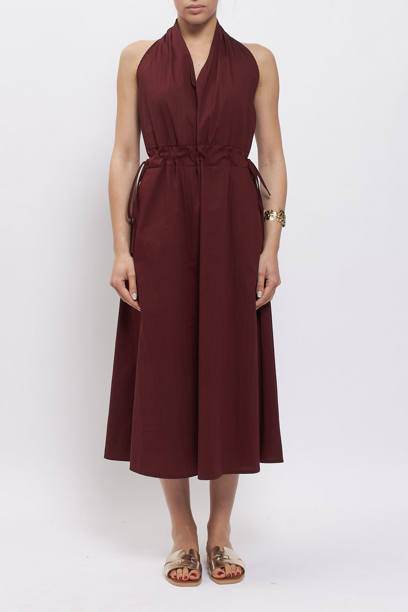 Abito midi con coulisse