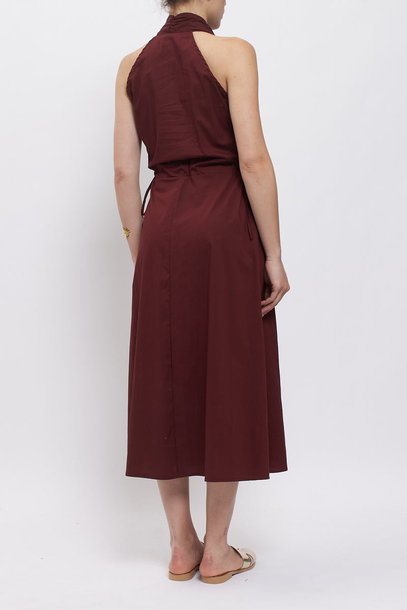Abito midi con coulisse