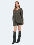 Minigonna in ecopelle