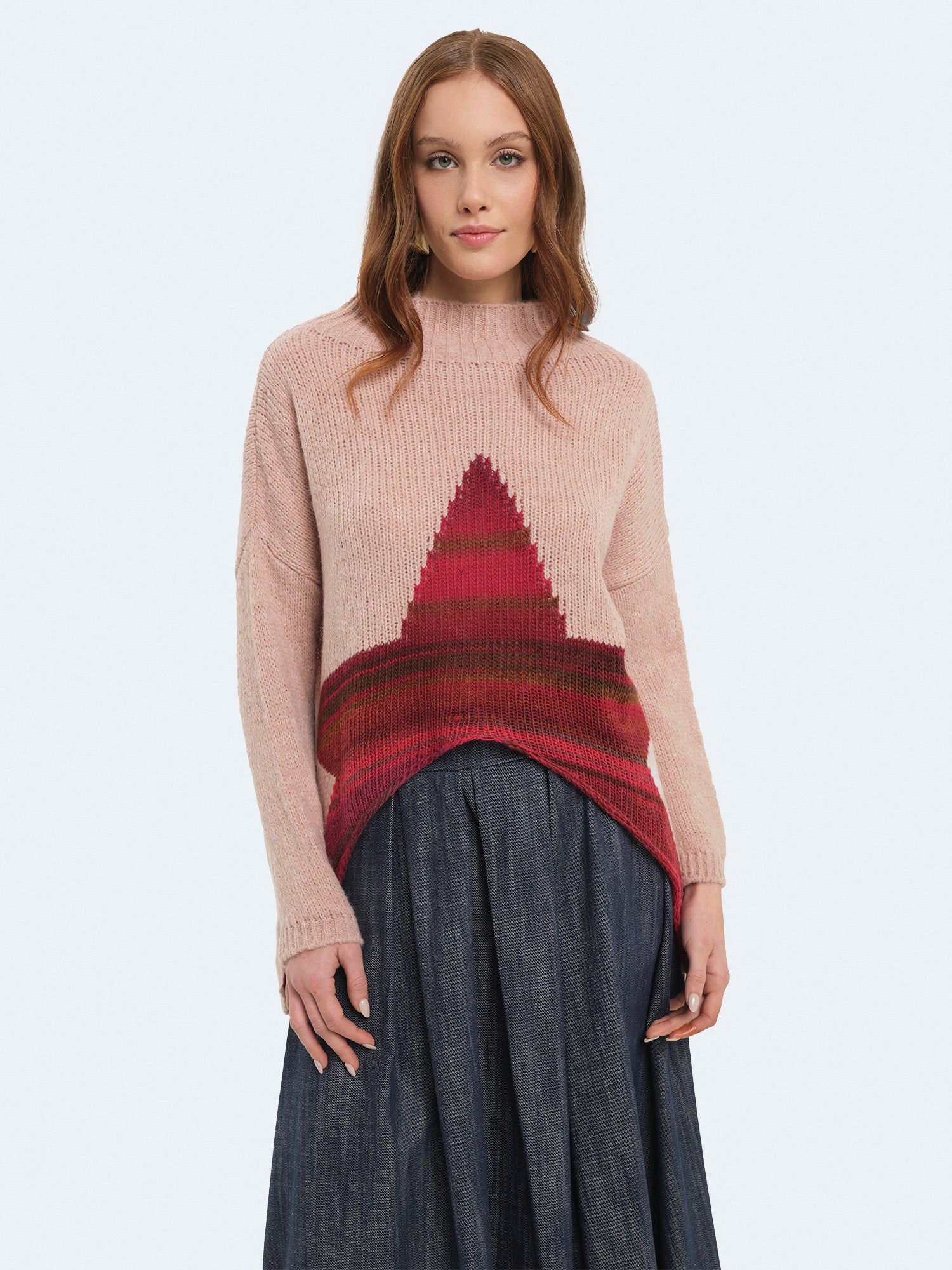 Maglia asimmetrica stella