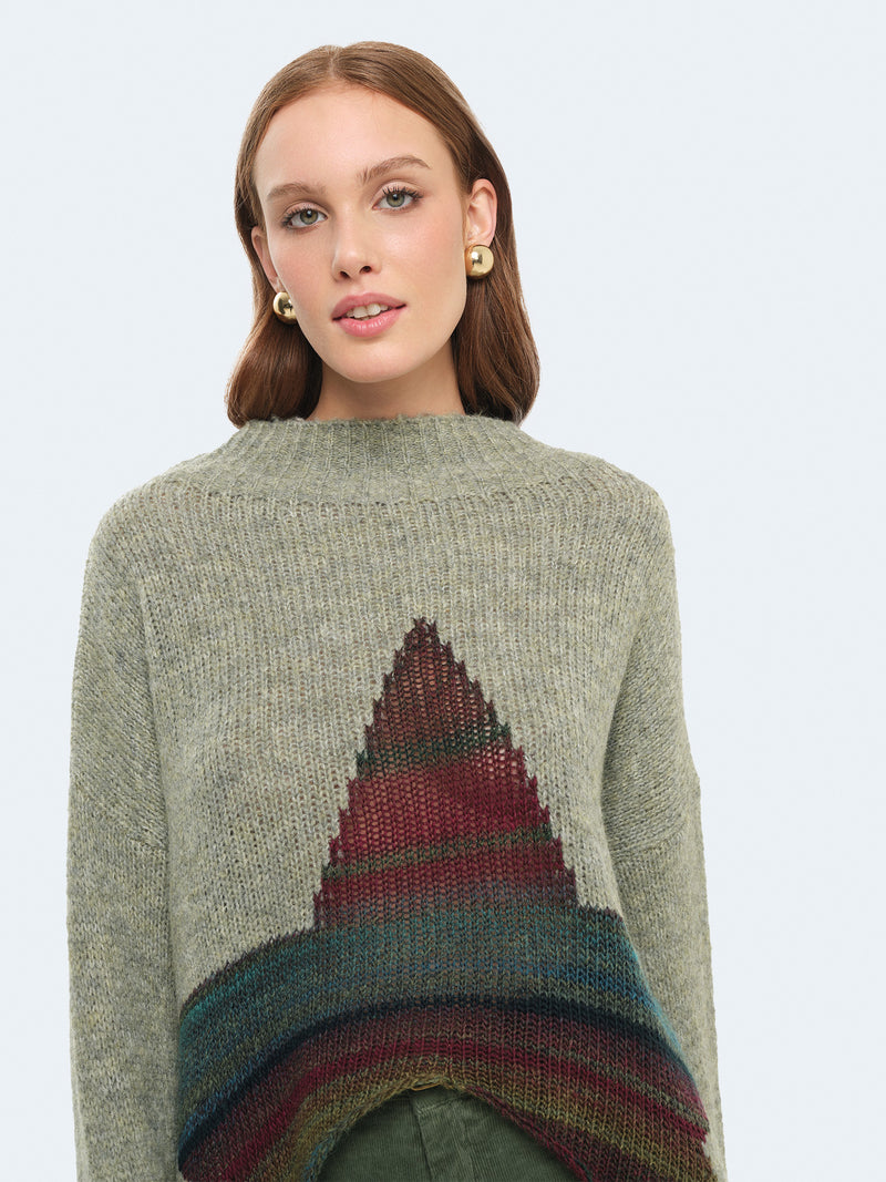 Maglia asimmetrica stella