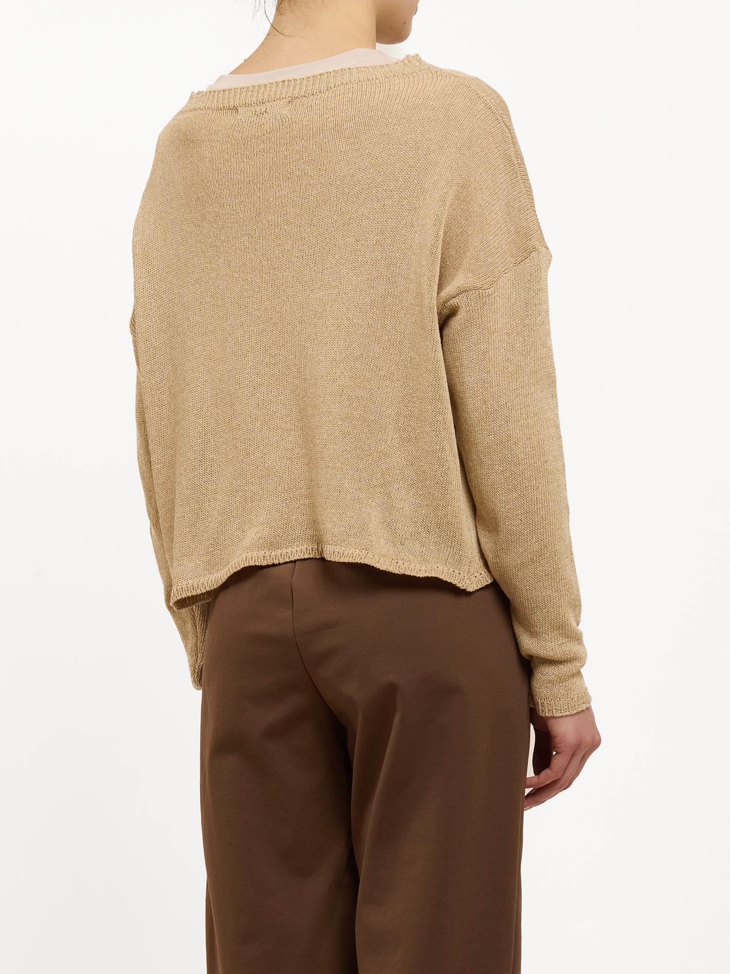 Maglia in cotone con fiore