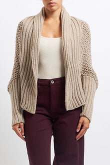 Cardigan traforato