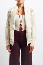 Cardigan traforato