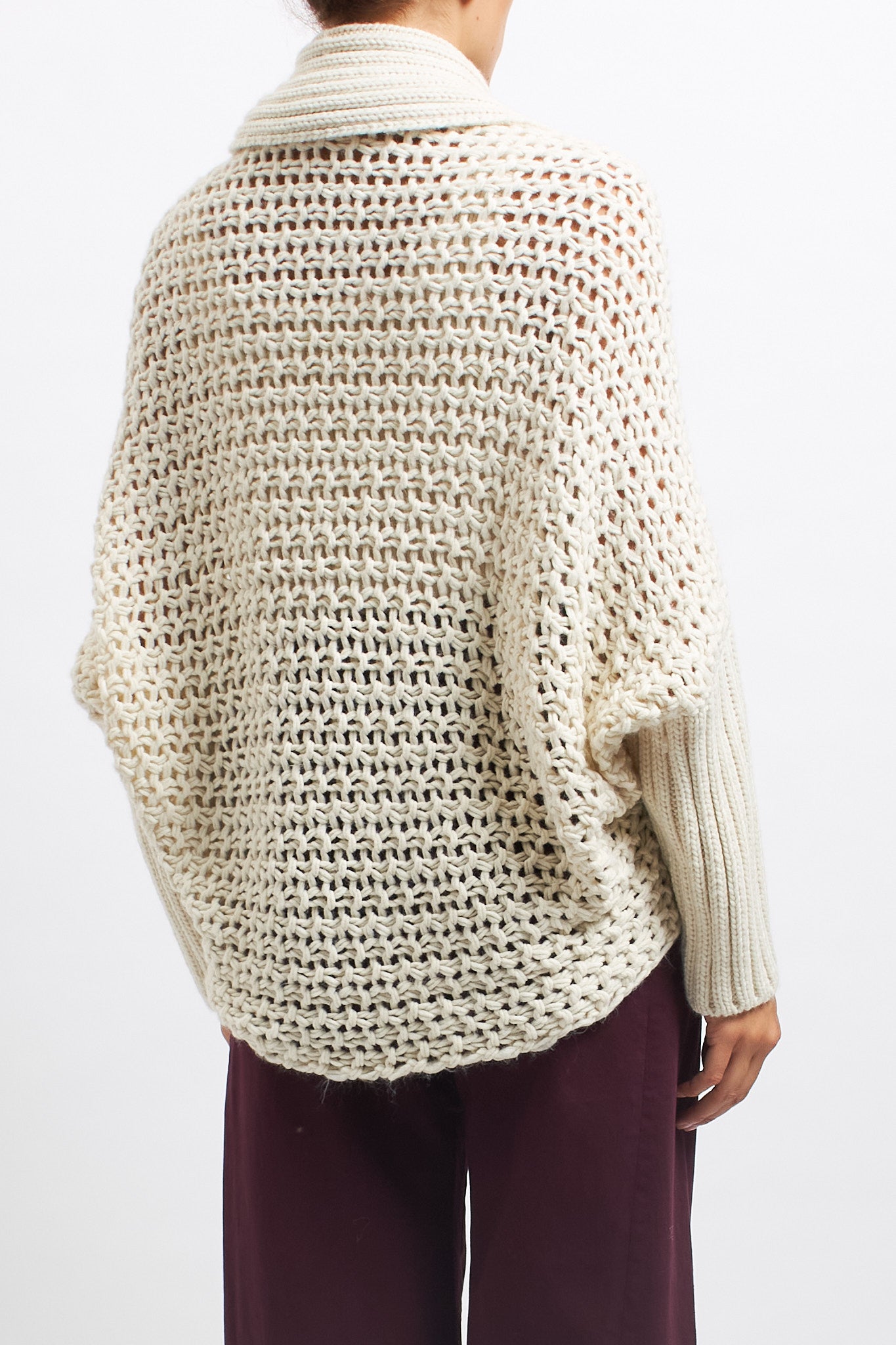 Cardigan traforato