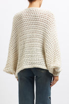 Maglia ad incrocio traforata