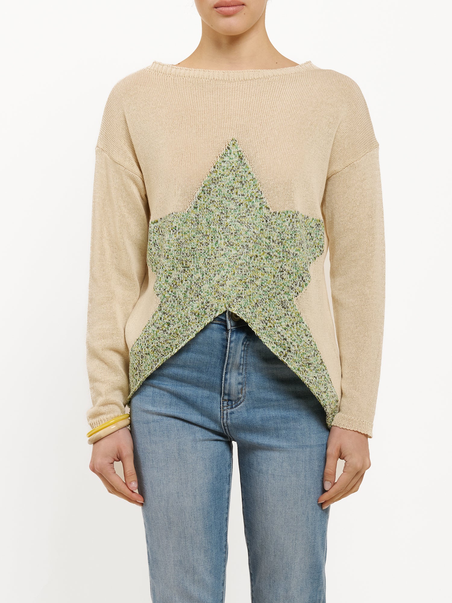 Maglia asimmetrica stella