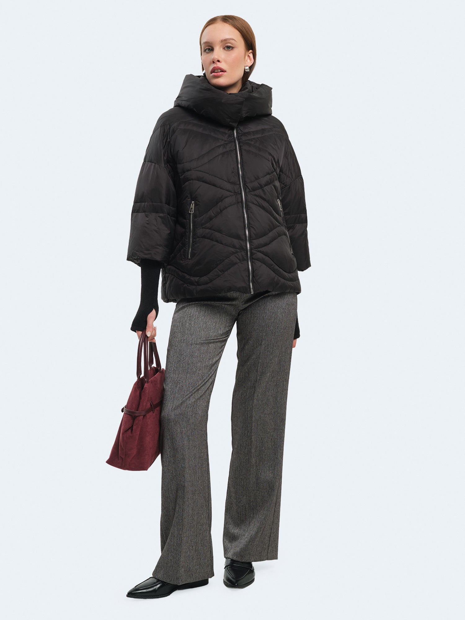 Pantaloni spigati svasati