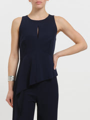 Jumpsuit with ruffles