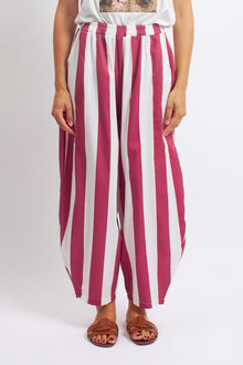 Pantalone Barrel a righe