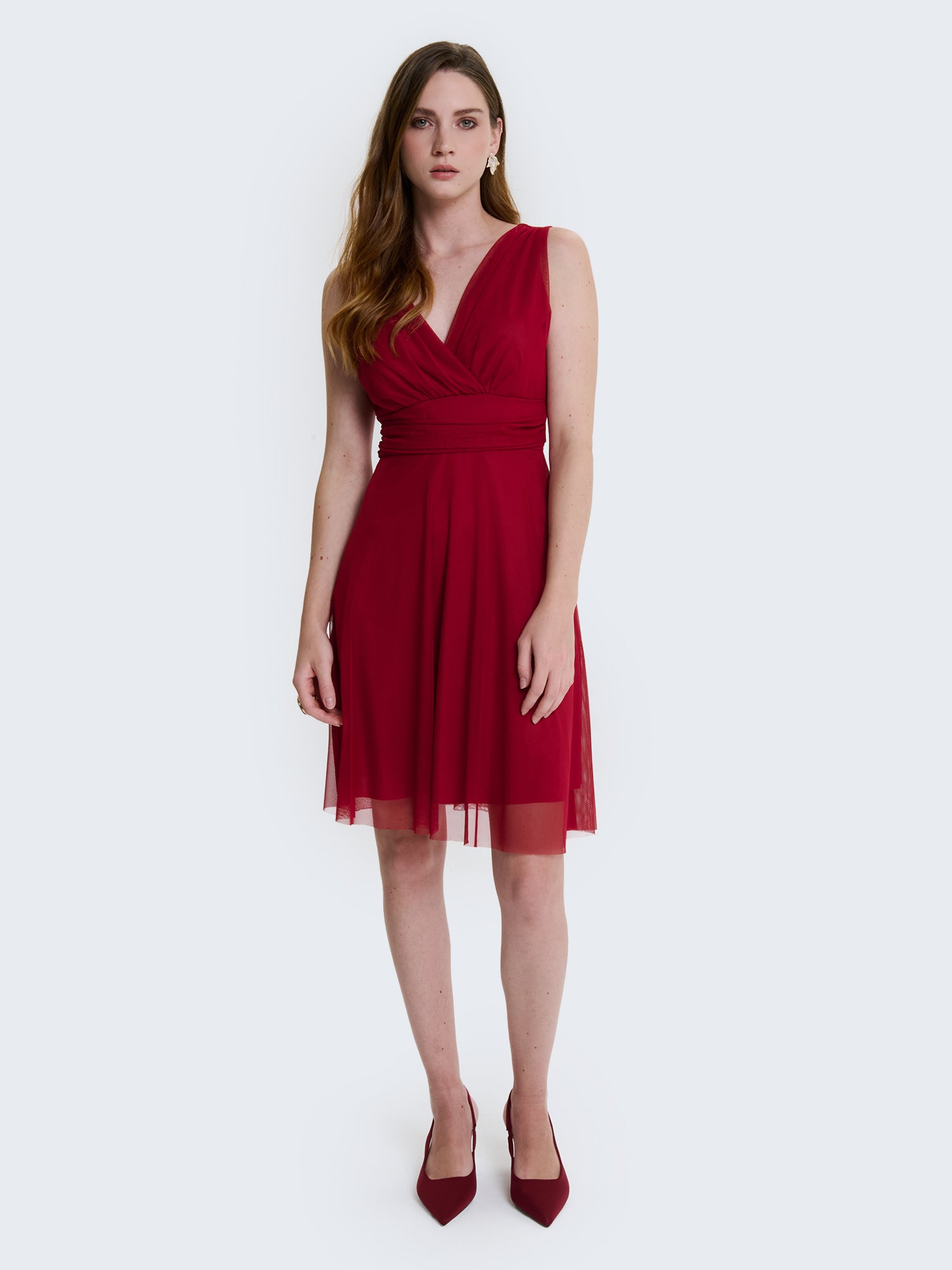 Short tulle dress