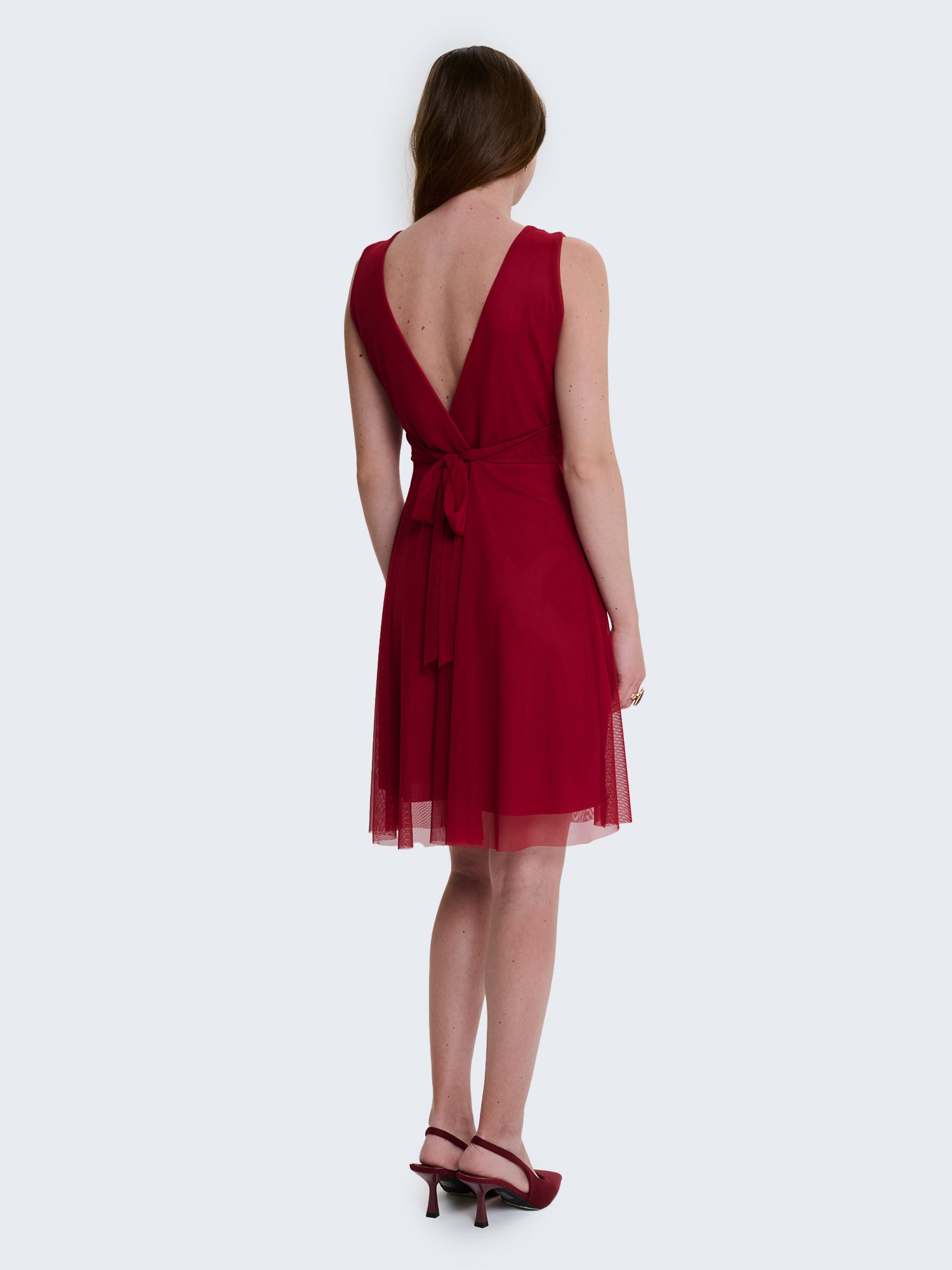Short tulle dress